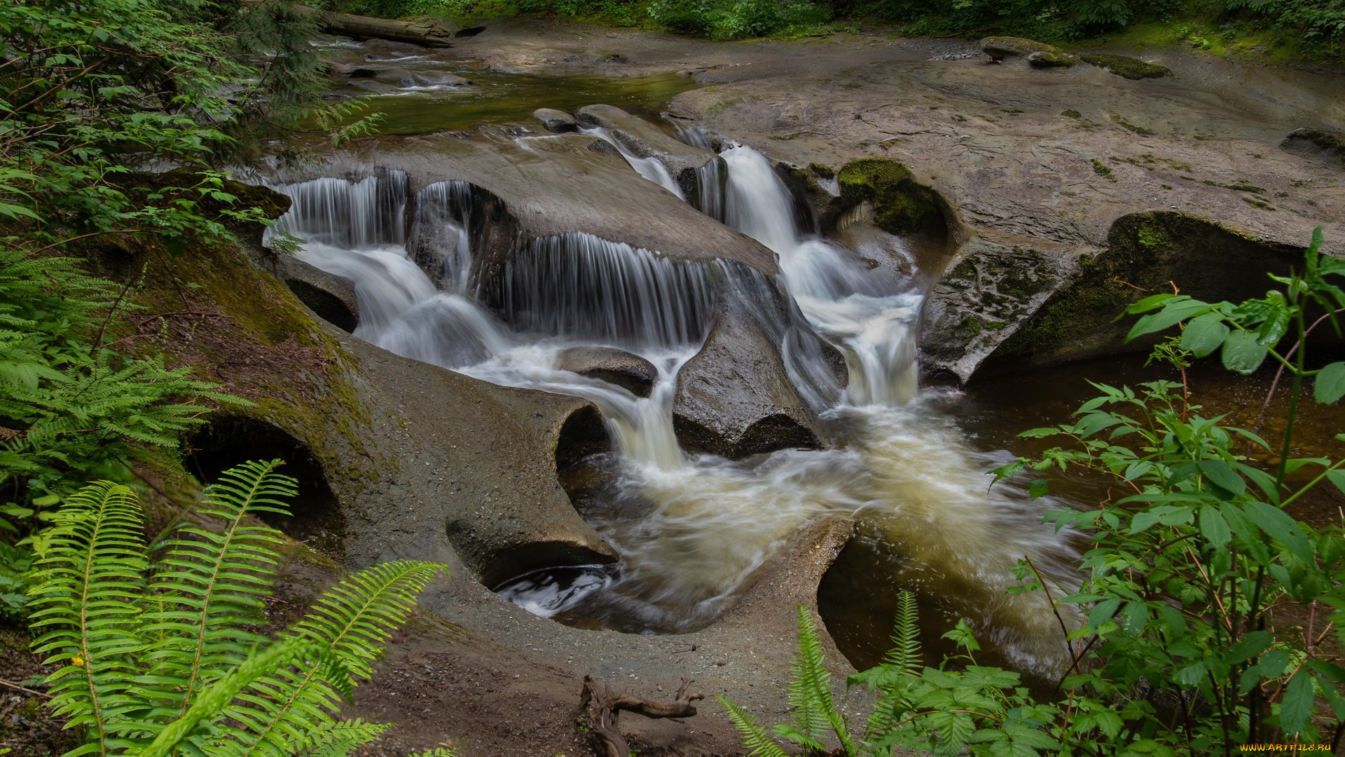 cliff falls, british columbia, , , cliff, falls, british, columbia